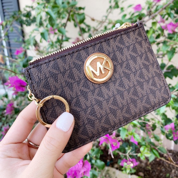 Gaby’sBags👜💕Michael Kors ID Key ring Coin Wallet - Picture 2 of 6